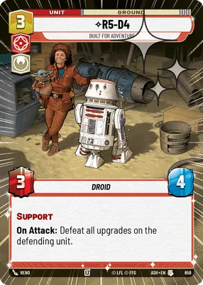 R5-D4 — Hyperspace Foil