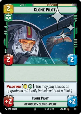 Clone Pilot — Standard Foil