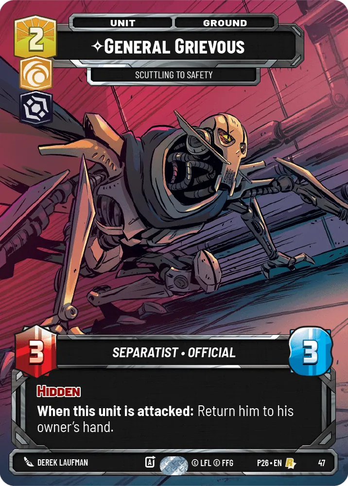 General Grievous — SQ Prize Wall