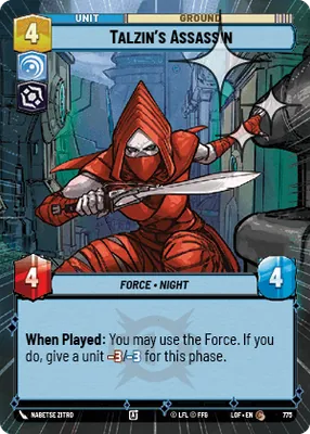 Talzin's Assassin — Hyperspace Foil