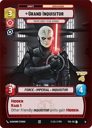 Grand Inquisitor — SS Top 4