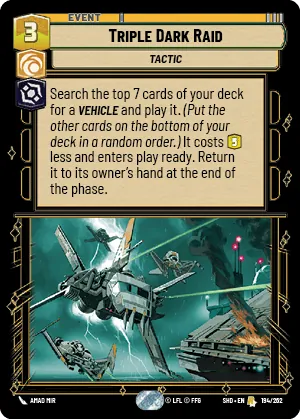 Triple Dark Raid