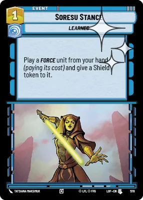 Soresu Stance — Standard Foil