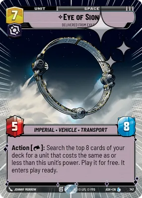 Eye of Sion — Hyperspace Foil