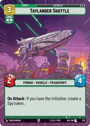 Taylander Shuttle — Hyperspace