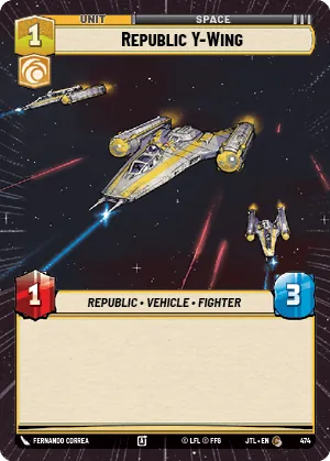 Republic Y-Wing — Hyperspace