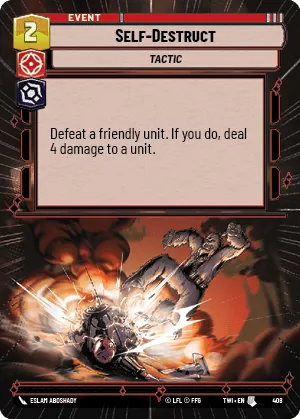 Self-Destruct — Hyperspace
