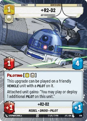 R2-D2 — Hyperspace Foil