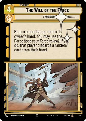 The Will of the Force — Standard Foil