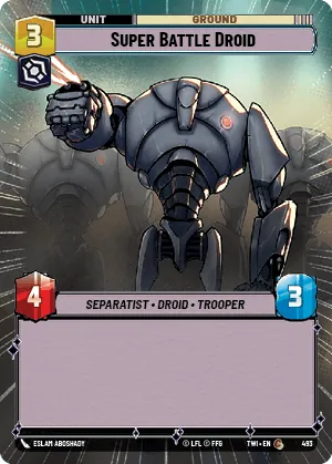 Super Battle Droid — Hyperspace