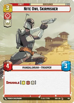 Nite Owl Skirmisher — Hyperspace