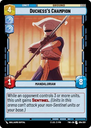 Duchess's Champion