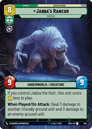 Jabba's Rancor — Hyperspace