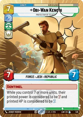 Obi-Wan Kenobi — Hyperspace Foil