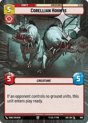 Corellian Hounds — Hyperspace Foil