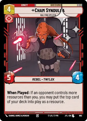 Cham Syndulla — Standard Foil