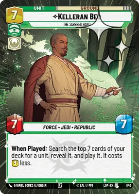 Kelleran Beq — Hyperspace Foil
