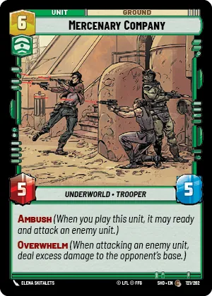 Mercenary Company — Standard