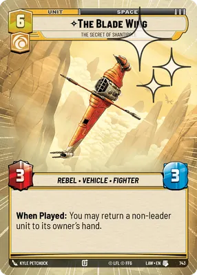 The Blade Wing — Hyperspace Foil