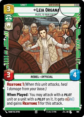 Leia Organa — Standard Foil