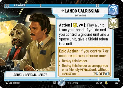 Lando Calrissian — Hyperspace