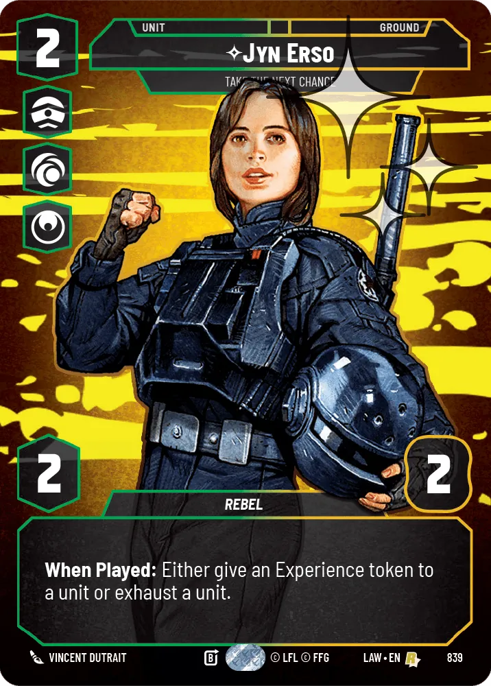 Jyn Erso — Foil Prestige