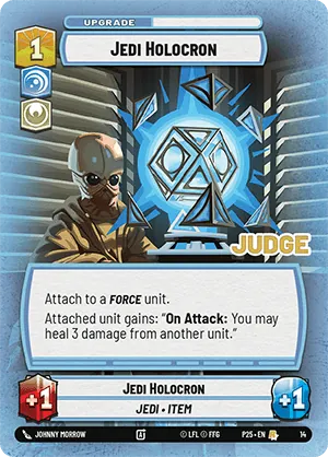 Jedi Holocron — SS Judge