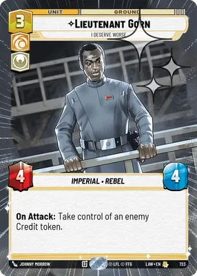 Lieutenant Gorn — Hyperspace Foil