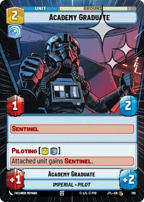 Academy Graduate — Hyperspace Foil