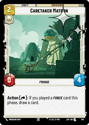 Caretaker Matron — Standard Foil