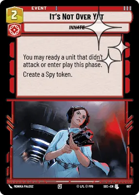 It's Not Over Yet — Standard Foil