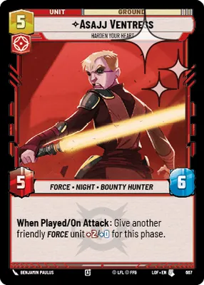 Asajj Ventress — Standard Foil
