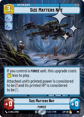 Size Matters Not — Hyperspace Foil