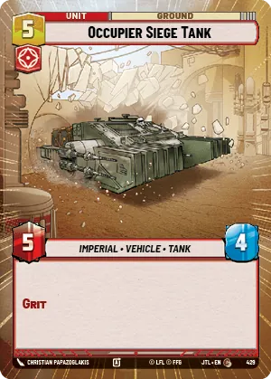 Occupier Siege Tank — Hyperspace