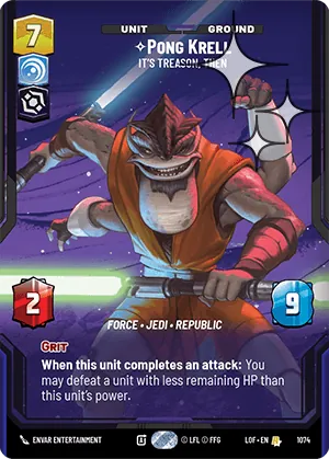Pong Krell — Foil Prestige