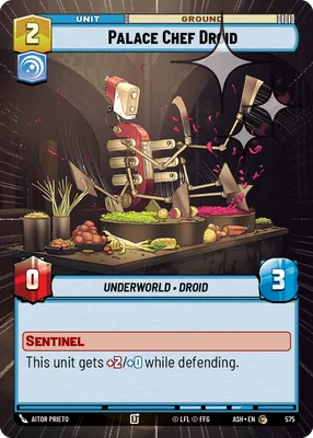 Palace Chef Droid — Hyperspace Foil