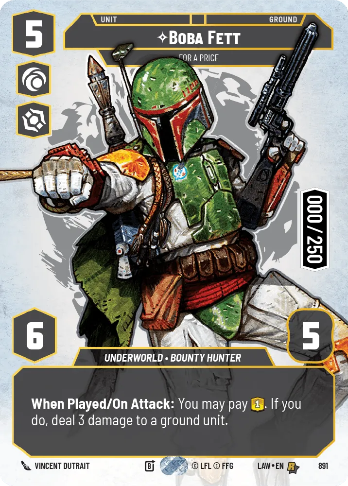 Boba Fett — Serialized Prestige