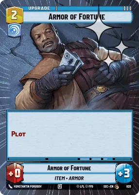 Armor of Fortune — Hyperspace Foil