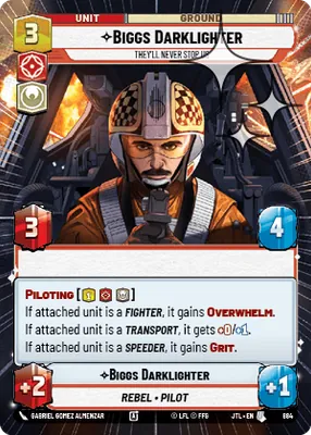 Biggs Darklighter — Hyperspace Foil