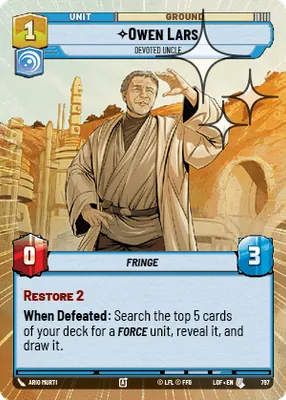 Owen Lars — Hyperspace Foil