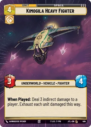 Kimogila Heavy Fighter — Hyperspace