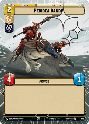 Peridea Bandit — Hyperspace Foil