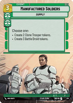 Manufactured Soldiers — Hyperspace
