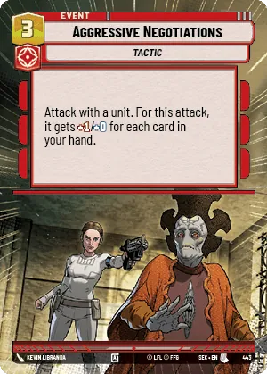 Aggressive Negotiations — Hyperspace