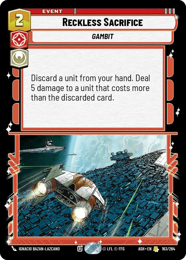 Reckless Sacrifice
