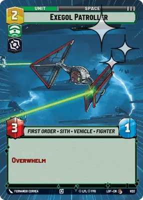 Exegol Patroller — Hyperspace Foil
