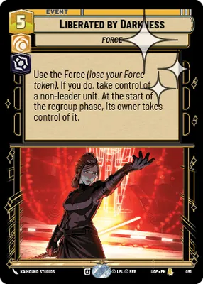 Liberated by Darkness — Standard Foil