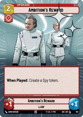 Ambition's Reward — Hyperspace Foil