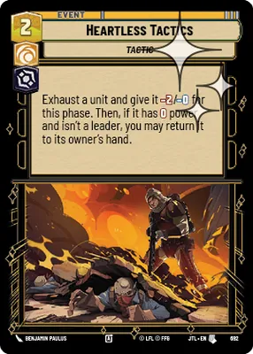Heartless Tactics — Standard Foil