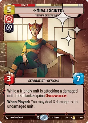 Miraj Scintel — Hyperspace Foil